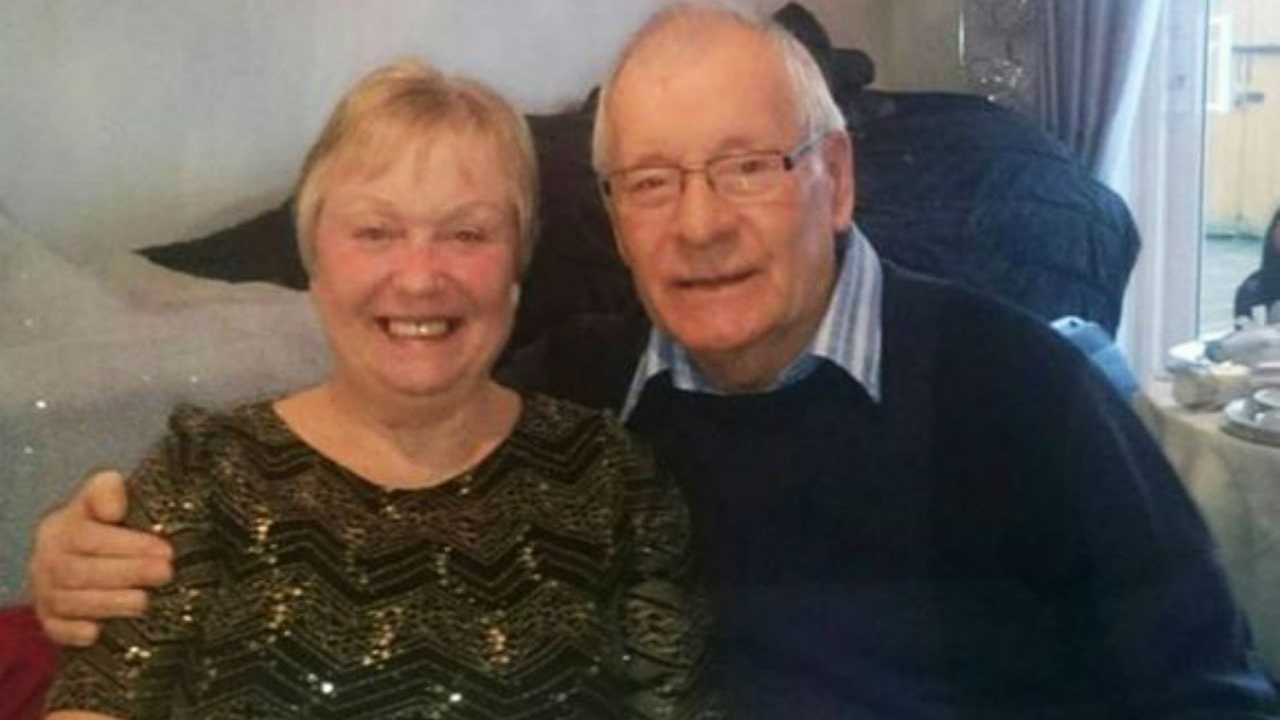 O casal, Mavis Eccleston e Dennis, era casado há 60 anos