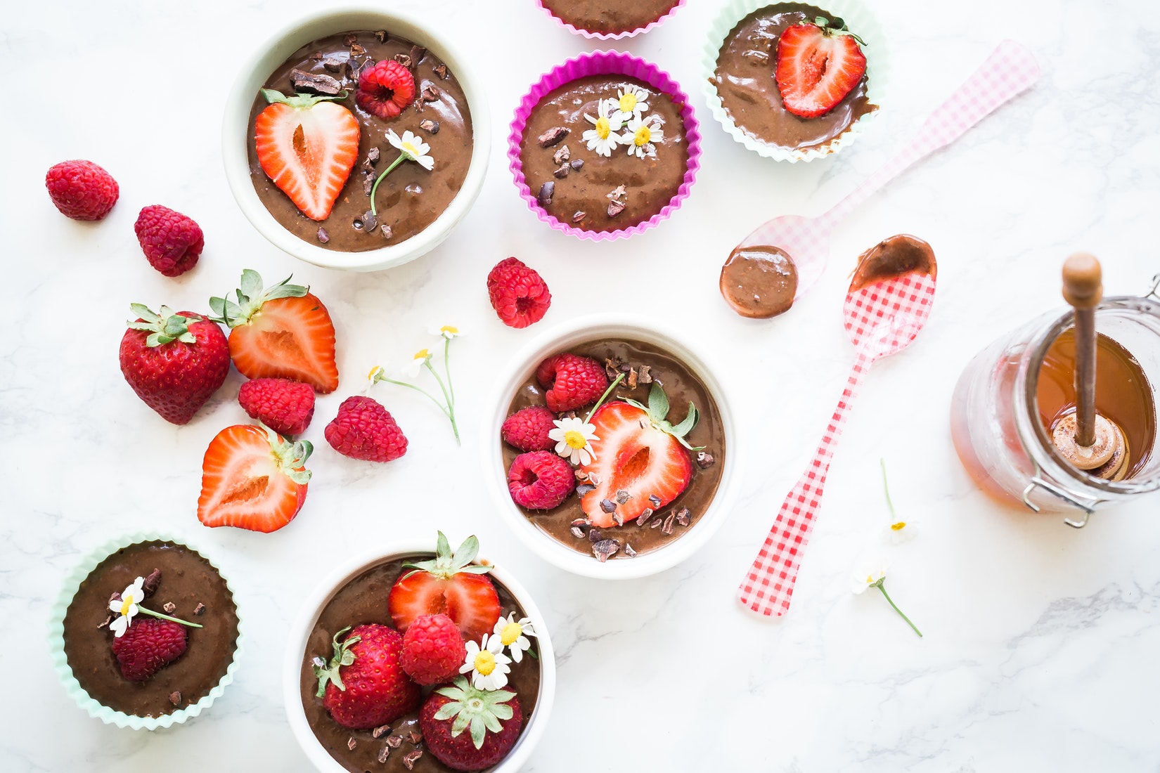 Receitas de snacks saudáveis: mousse de chocolate