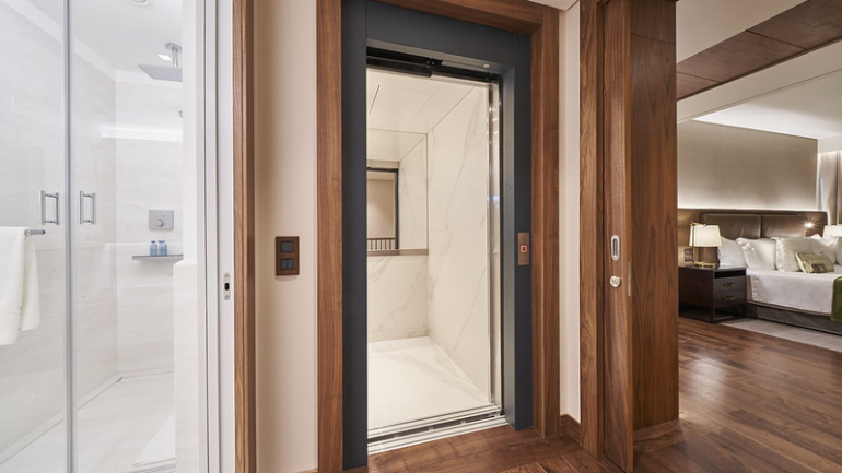Elevador da suite duplex