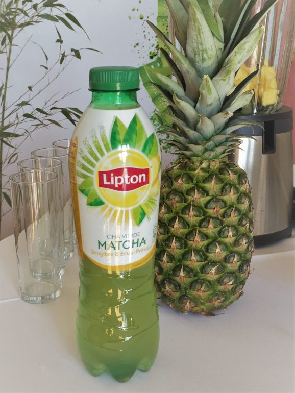 O novo Chá Verde Matcha Gengibre & Erva Príncipe, da Lipton