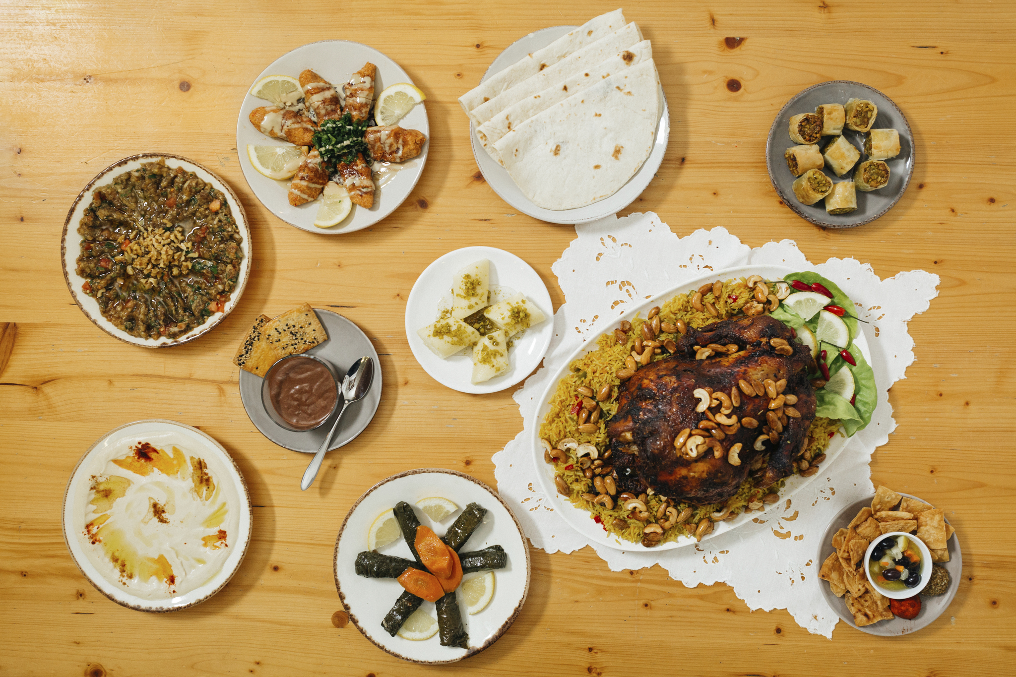 Um Natal com sabor a Síria. Mezze tem menus pensados para alimentar toda a família