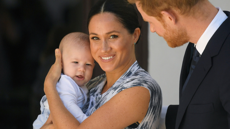 Archie, Meghan e Harry 