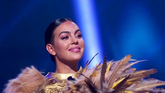 “A Máscara”. Georgina cantou mas não convenceu. Namorada de CR7 eliminada na estreia