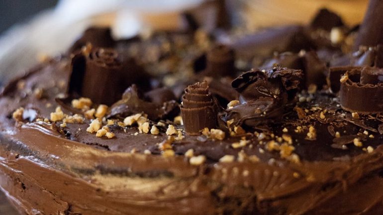 O B Temple só tem três sobremesas, mas todas valem a pena: bolo de Nutella (5€), creme brulée (4,20€) e crumble de pêra rocha (4,50€)