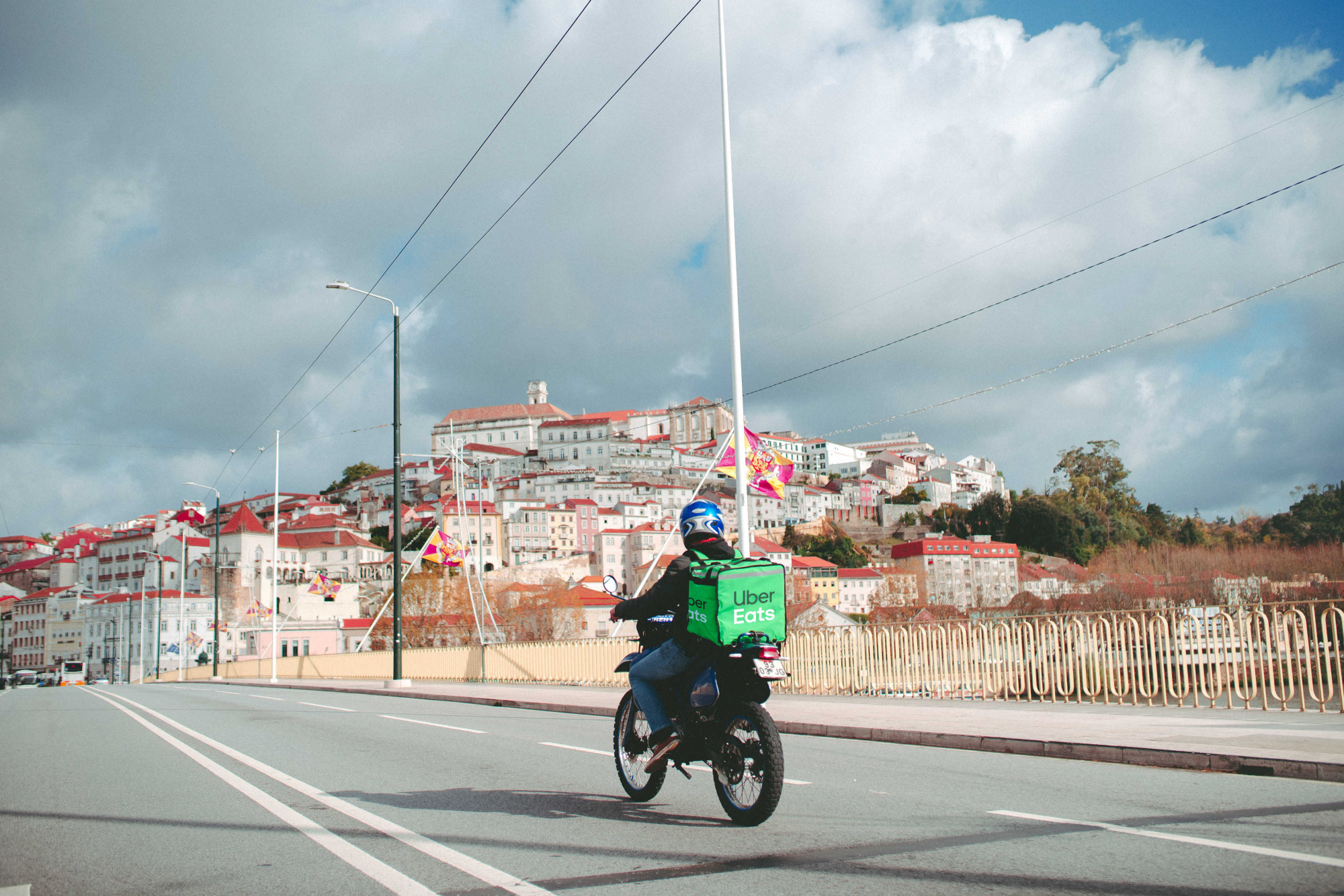 Uber Eats chega a Coimbra