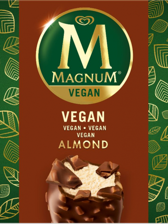 O Magnum Amêndoa Vegan está à venda em multipack