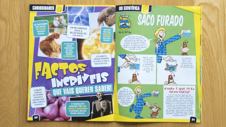 'Sou Cientista', a primeira revista de ciência para miúdos