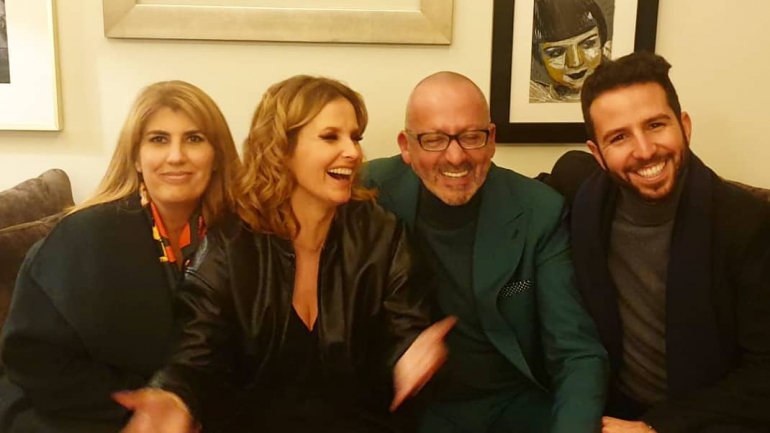 Lurdes Guerreiro, Cristina Ferreira, Manuel Luís Goucha e Rúben Correia 