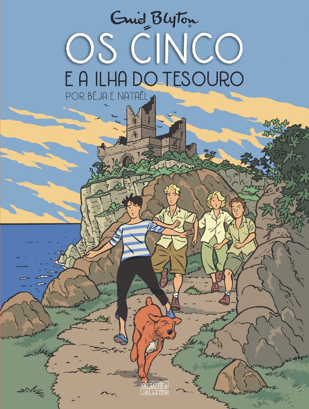 Dois novos livros de “Os Cinco” chegaram a Portugal. Mas agora em versão banda desenhada