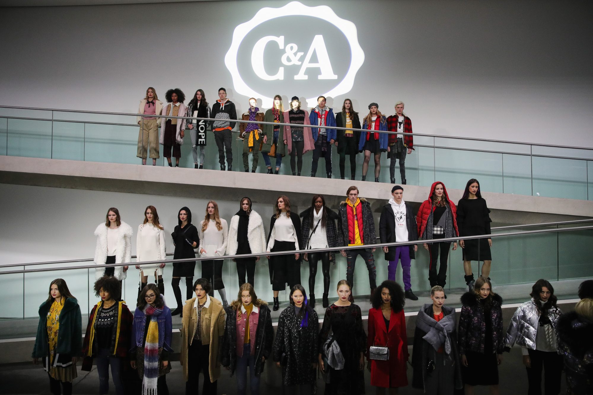 C&A  apresenta coleção outono/inverno 2018 em Dusseldorf