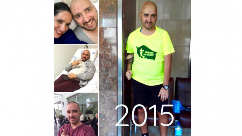 Foi em 2015 que Micael Monteiro foi diagnosticado com um tumor de oito centímetros