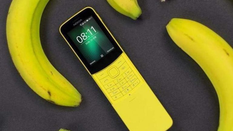 O telefone banana da Nokia é um clássico, e esta nova versão traz internet e dados móveis