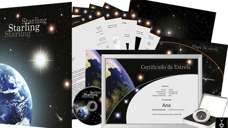 Comprei uma estrela para oferecer de presente — e toda a gente pode fazer o mesmo
