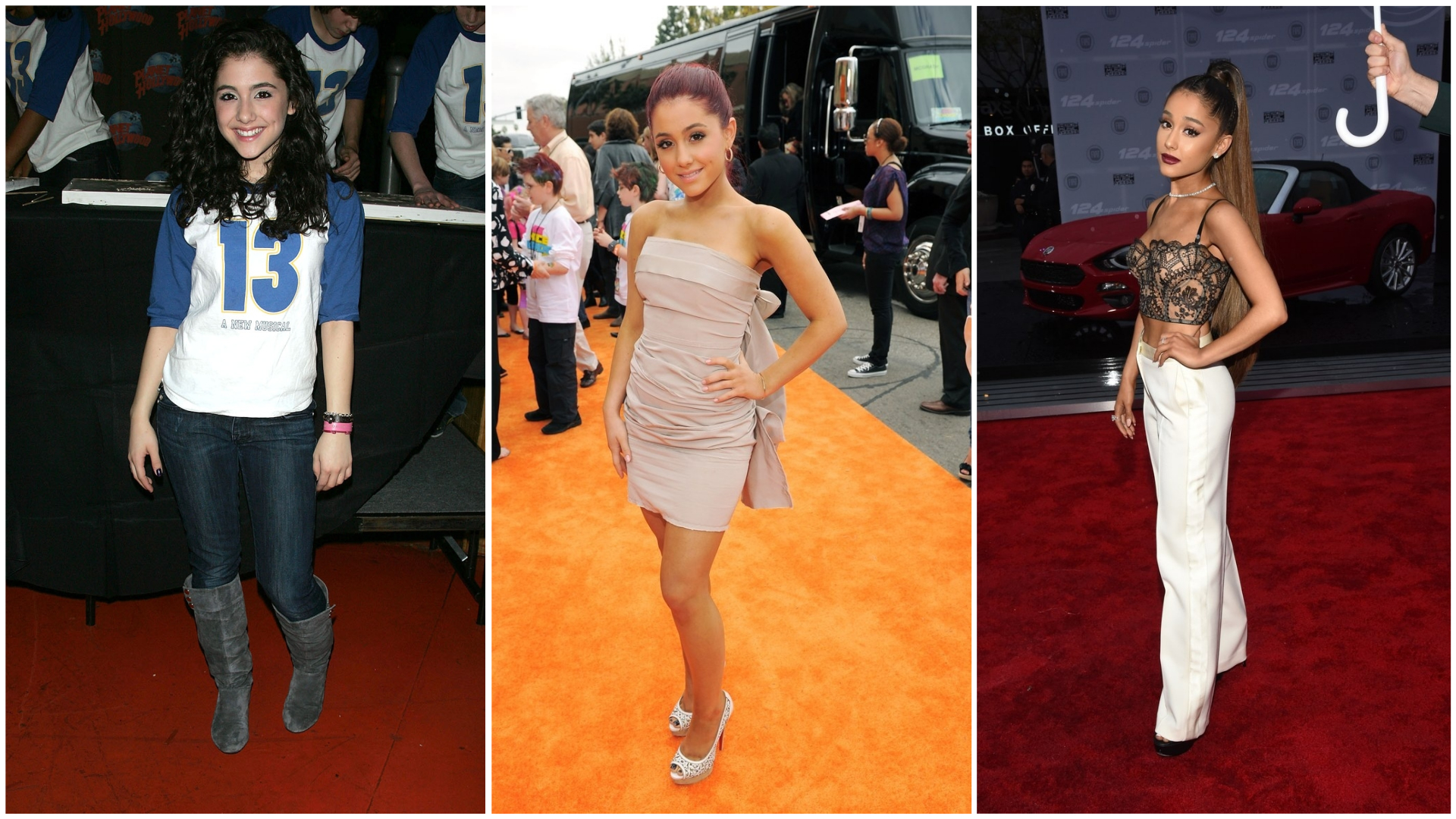 Como evoluiu o estilo de Ariana Grande