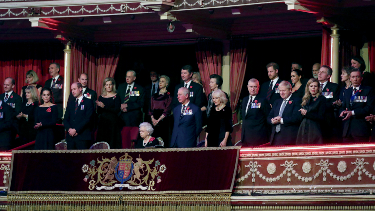 Os duques de Sussex e de Cambridge marcaram presença no mesmo evento, mas com alguma distância entre os lugares que ocuparam
