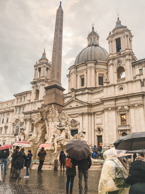 Fui descobrir Roma num dia e meio