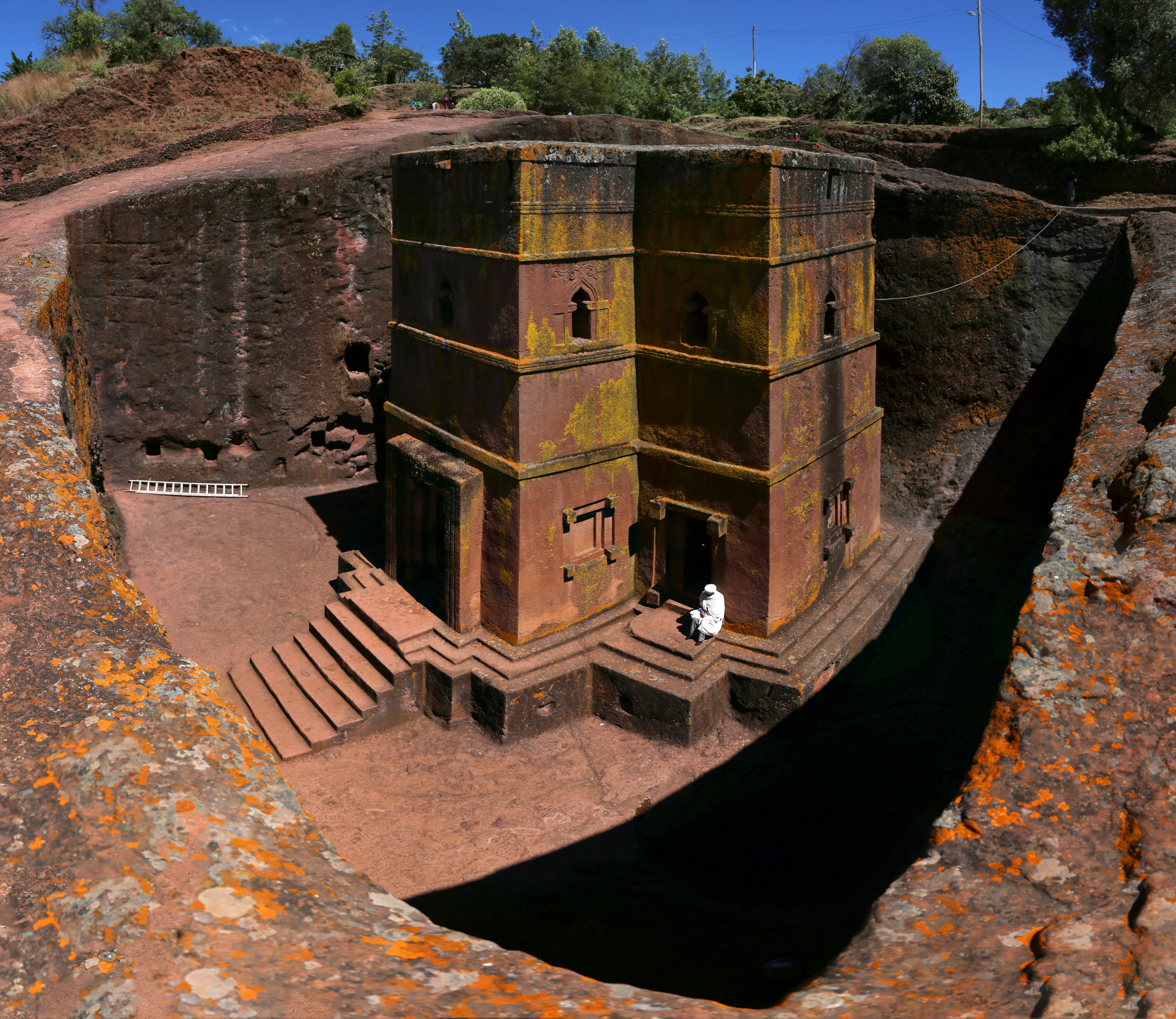 4. Igreja de São Jorge – Lalibela, Etiópia (Ortodoxa Etíope)