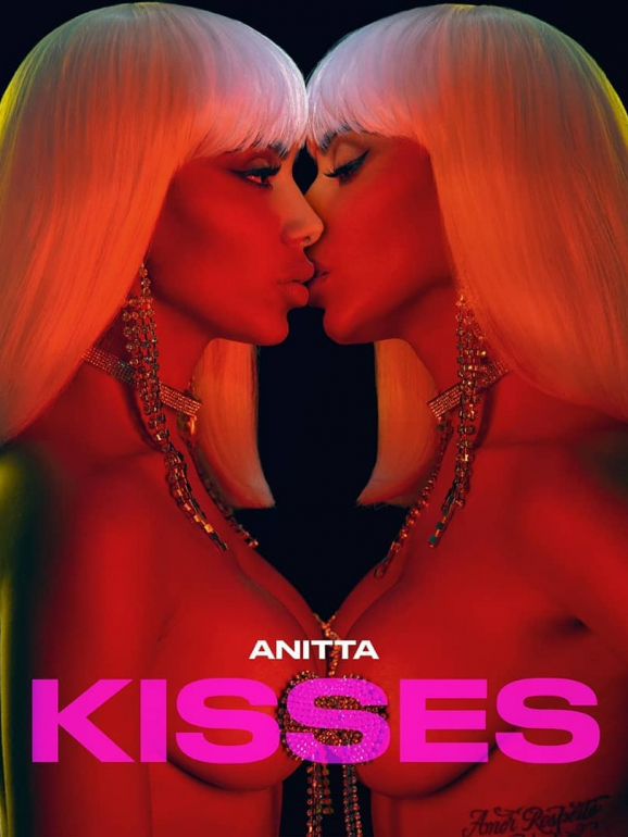 A cantora partilhou a nova capa no álbum 'Kisses' no seu Instagram 
