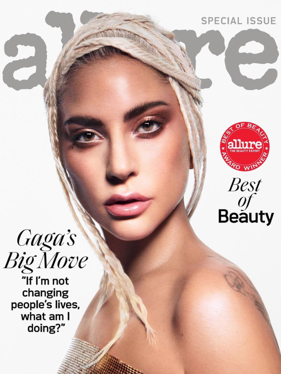 Lady Gaga é capa da revista 'Allure'