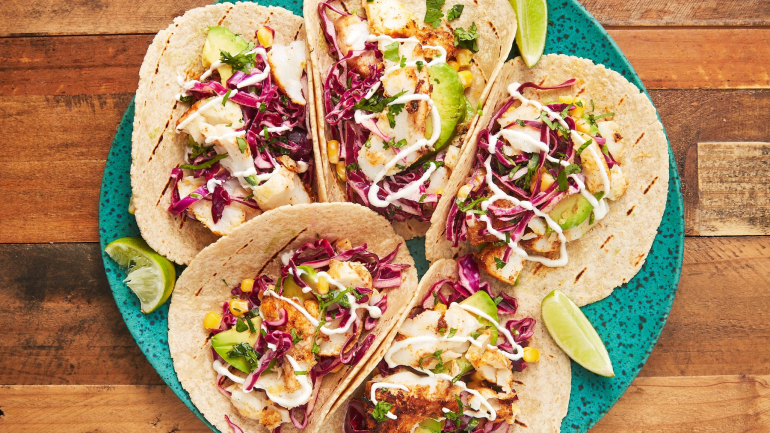 Há tacos, quesadillas e burritos