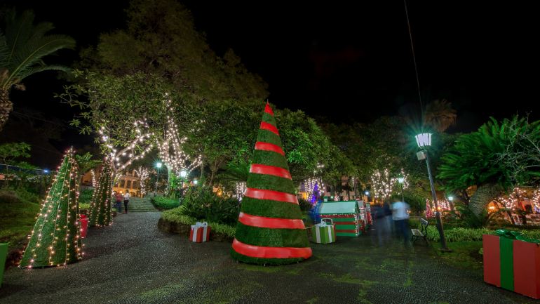 A aldeia de Natal é perfeita para os mais novos 