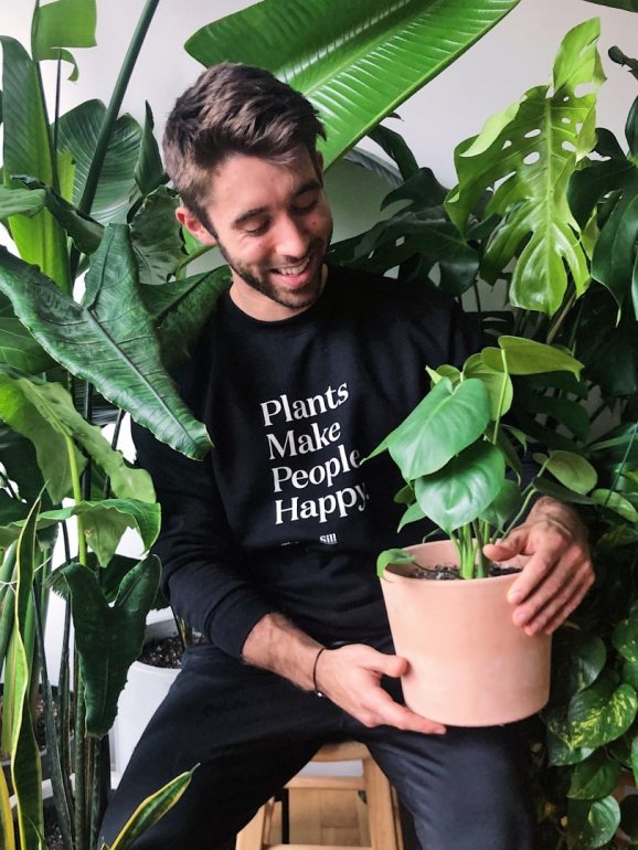 Nick Cutsumpas intitula-se como 'o papá das plantas'