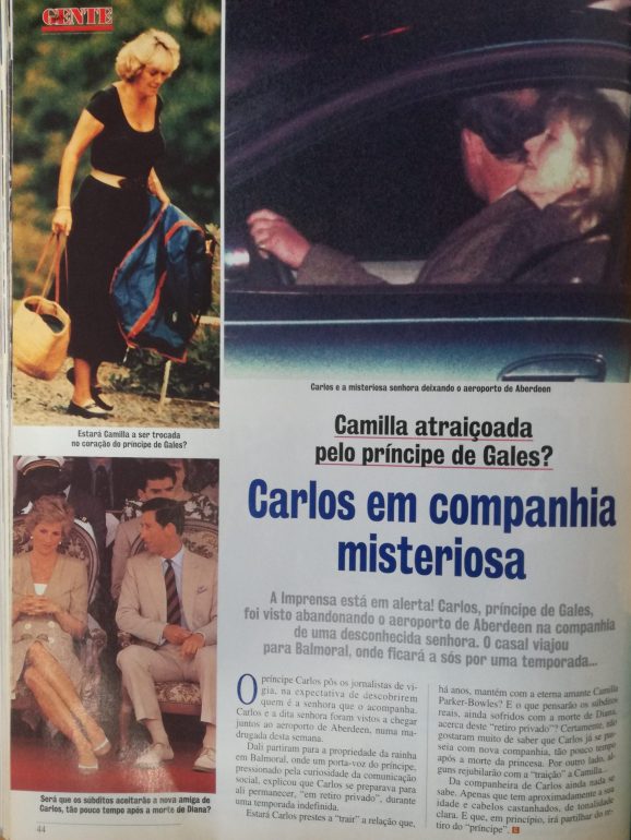 A escapadinha de Carlos com uma desconhecida deixou a imprensa em alerta